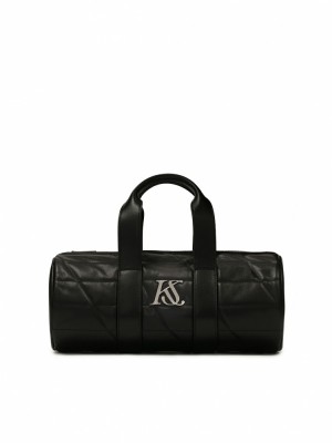 Handbags Kazar Hanni Damskie Czarne | 519KBDMZE
