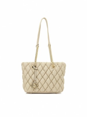 Handbags Kazar Jassie Damskie Białe | 671PZBTAL