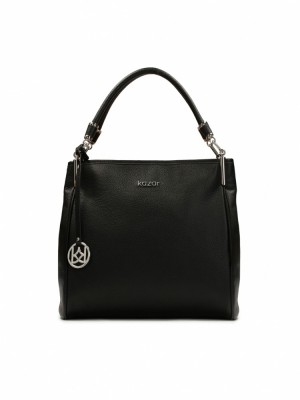 Handbags Kazar Jenny Damskie Czarne | 917GFMBSU