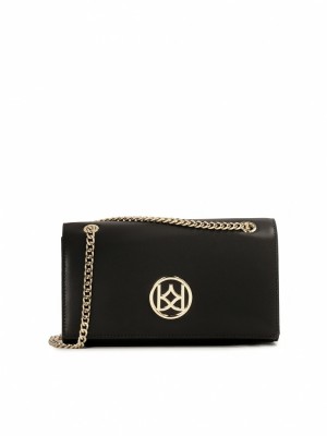 Handbags Kazar Jodelle Damskie Czarne | 826FKRSMZ