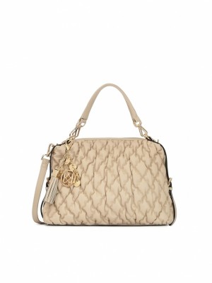 Handbags Kazar Keelin Damskie Beżowe | 074NFMDXW