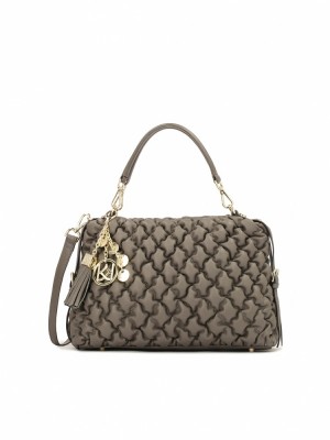 Handbags Kazar Keelin Damskie Beżowe | 583XLIEHR