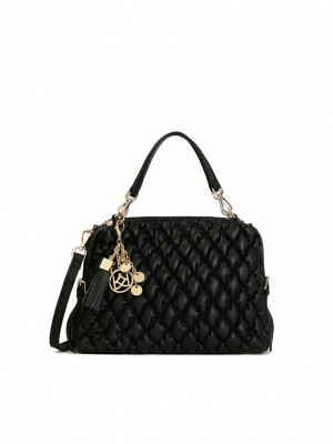 Handbags Kazar Keelin Damskie Czarne | 625QJETLZ