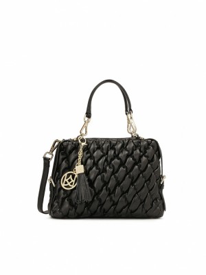 Handbags Kazar Keelin S Damskie Czarne | 265VATHDG