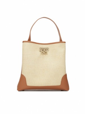 Handbags Kazar Laurie Damskie Brązowe | 087ZQWHNL