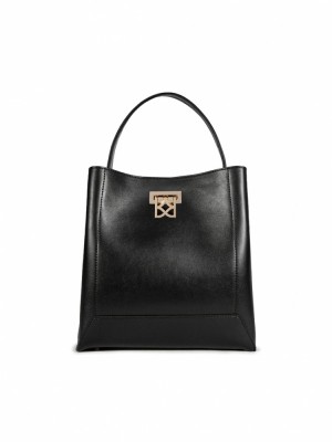 Handbags Kazar Laurie Damskie Czarne | 605CNDLWI