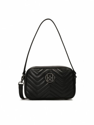 Handbags Kazar Lemi Damskie Czarne | 183ORLZAY