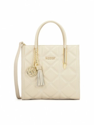 Handbags Kazar Lexie Damskie Czarne | 915ZBGIPO