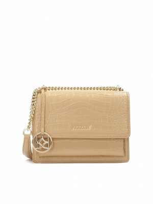 Handbags Kazar Maisy Damskie Czarne | 268ZWYFVI