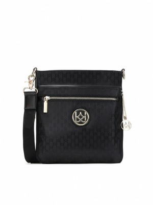 Handbags Kazar Maya Damskie Czarne | 914ULYKIH