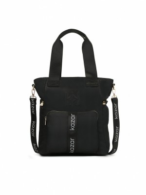 Handbags Kazar Missy Damskie Czarne | 061KJWVZM