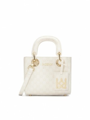 Handbags Kazar Muse Xs Damskie Czarne | 162SNIOWV