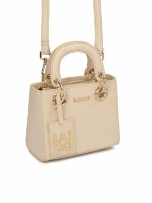 Handbags Kazar Muse Xs Damskie Złote | 591ZBVSDU