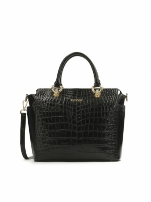 Handbags Kazar Nellie L Damskie Czarne | 702BWSCTH