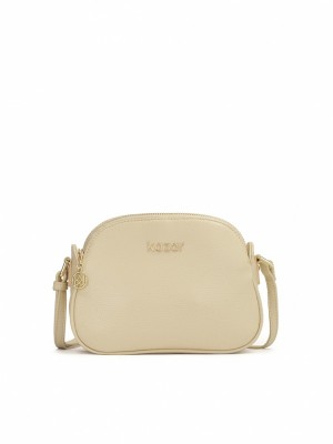 Handbags Kazar Netti Damskie Beżowe | 856RIFCJN