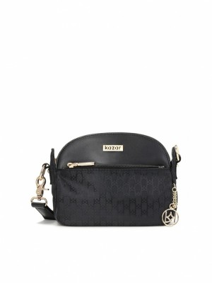 Handbags Kazar Netti Damskie Czarne | 038LSIXBD