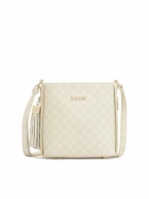Handbags Kazar Nissi S Damskie Czarne | 951YZHPWC