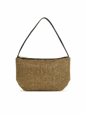 Handbags Kazar Party Damskie Beżowe Czarne | 198UKNCPQ