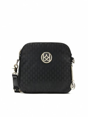 Handbags Kazar Poline Damskie Czarne | 367RDHWUN