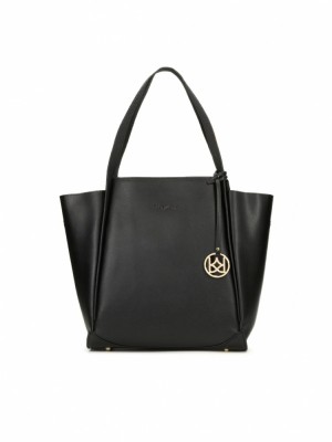 Handbags Kazar Reyna Damskie Czarne | 391KOQRHT