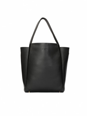 Handbags Kazar Reyna Xl Damskie Czarne | 237HDNWFV