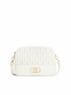 Handbags Kazar Rita Damskie Białe | 935HMQXGT