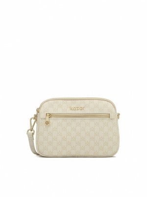 Handbags Kazar Rita Damskie Czarne | 532XQBEUR