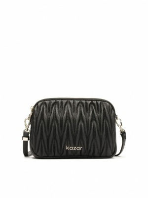 Handbags Kazar Rita Damskie Czarne | 948SXVZYF