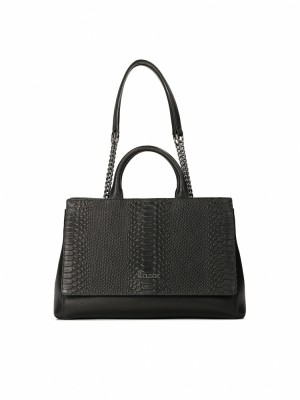 Handbags Kazar Rose Damskie Czarne | 420JGVBDA