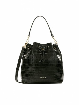 Handbags Kazar Sali Damskie Złote | 236KVLJAP