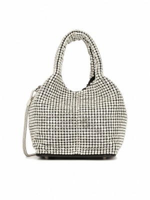 Handbags Kazar Shine Damskie Białe | 734NMSJVD