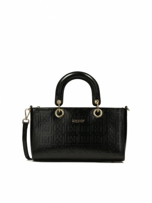 Handbags Kazar Suelo Damskie Białe | 018RQXNGJ