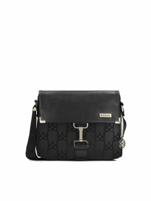 Handbags Kazar Suzzy Damskie Czarne | 387ECNRAQ