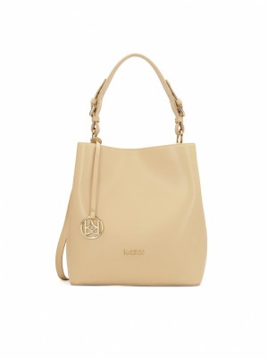 Handbags Kazar Victoria Damskie Czarne | 057FKBHRC