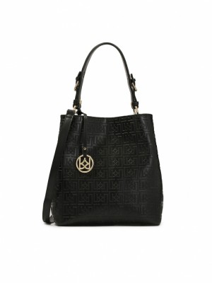 Handbags Kazar Victoria Damskie Czarne | 457NGCUSX