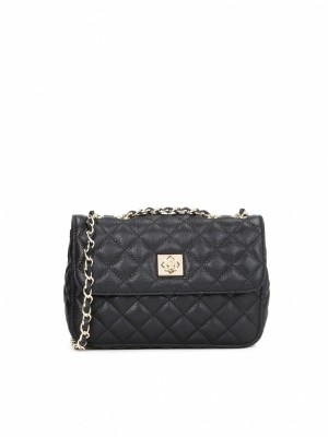 Handbags Kazar Vidia S Damskie Czarne | 420BLGPSI