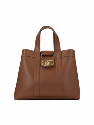 Handbags Kazar Willow Damskie Brązowe | 186JWPCBT