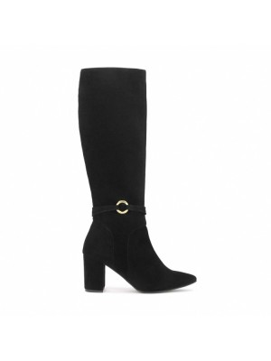 Kozaki Do Kolan Kazar Bailey Damskie Czarne | 942RHPXUD