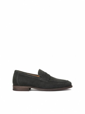 Loafersy Kazar Bromo Męskie Jasny Szare | 678GNCKDX