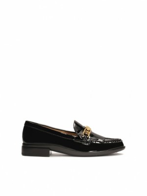 Loafersy Kazar Cervia Damskie Czarne | 253CRQBFO