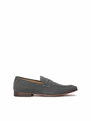 Loafersy Kazar Egil Męskie Jasny Szare Brązowe | 362YRUMTA