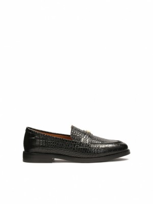 Loafersy Kazar Ivesdale Damskie Czarne | 614ALWIUQ