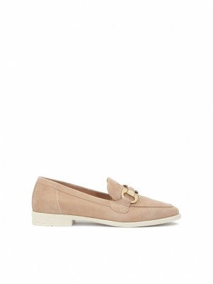 Loafersy Kazar Janette Damskie Różowe | 594NSXIYC