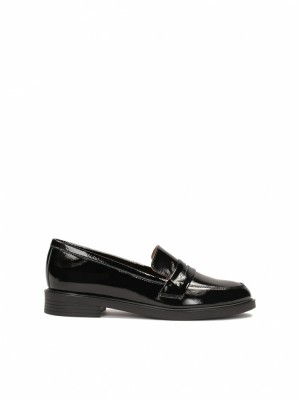 Loafersy Kazar Judith Damskie Czarne | 796NIULHW