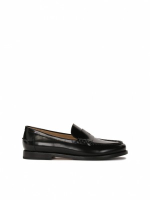 Loafersy Kazar Ks Bruna Damskie Czarne | 810JCBNSE