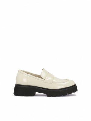 Loafersy Kazar Loren Damskie Brązowe | 714TFESJA