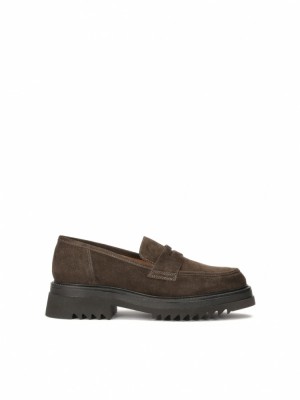 Loafersy Kazar Luthien Damskie Czarne | 942YKDTIN