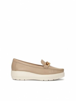 Loafersy Kazar Luuma Damskie Czarne | 015BVEUDN