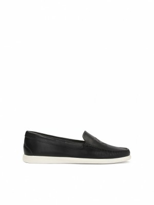 Loafersy Kazar Ocean Damskie Czarne | 705GNVDUB