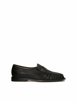 Loafersy Kazar Olza Damskie Czarne | 738LXRCQP